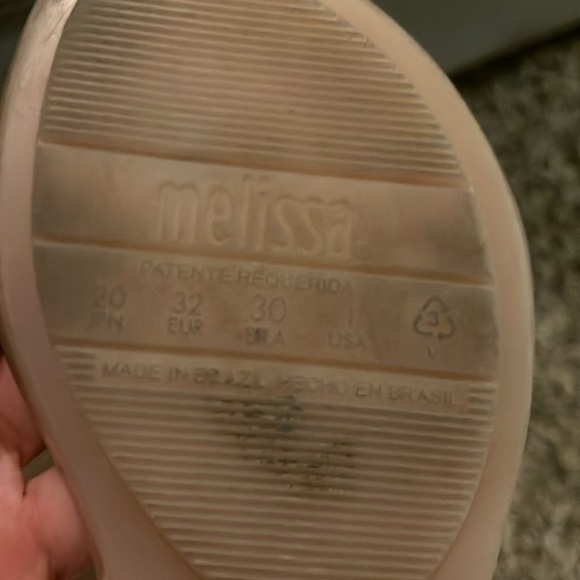 Mel Dreamed by Melissa  Strappy Sandals - Cream and Gold - Picture 5 of 11